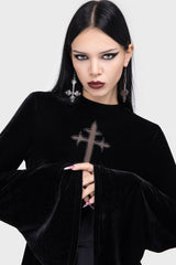 Serenade Of Shadows Mini Dress Killstar / Womens