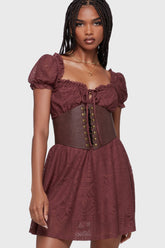 Lilith's Garden Mini Dress Killstar / Womens