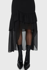 Misty Hollow Midi Dress Killstar / Womens