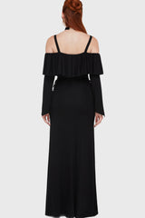 Ghostly Garden Maxi Dress Killstar / Womens