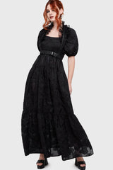 Dead Of Night Maxi Dress Killstar / Womens