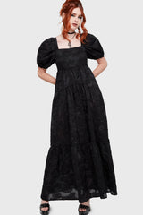 Dead Of Night Maxi Dress Killstar / Womens