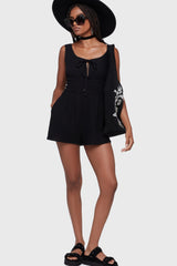 Dark Fern Playsuit Killstar / Womens