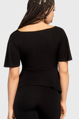 Thistina Embroidered Top Killstar / Womens
