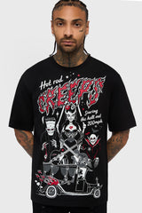 Scaring Hell Boxy T Shirt Killstar / Womens