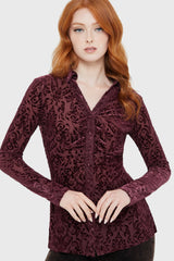 Blood Whisper Mesh Shirt Killstar / Womens
