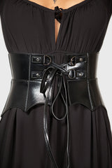 Wetland Bat Peplum Corset Killstar / Womens
