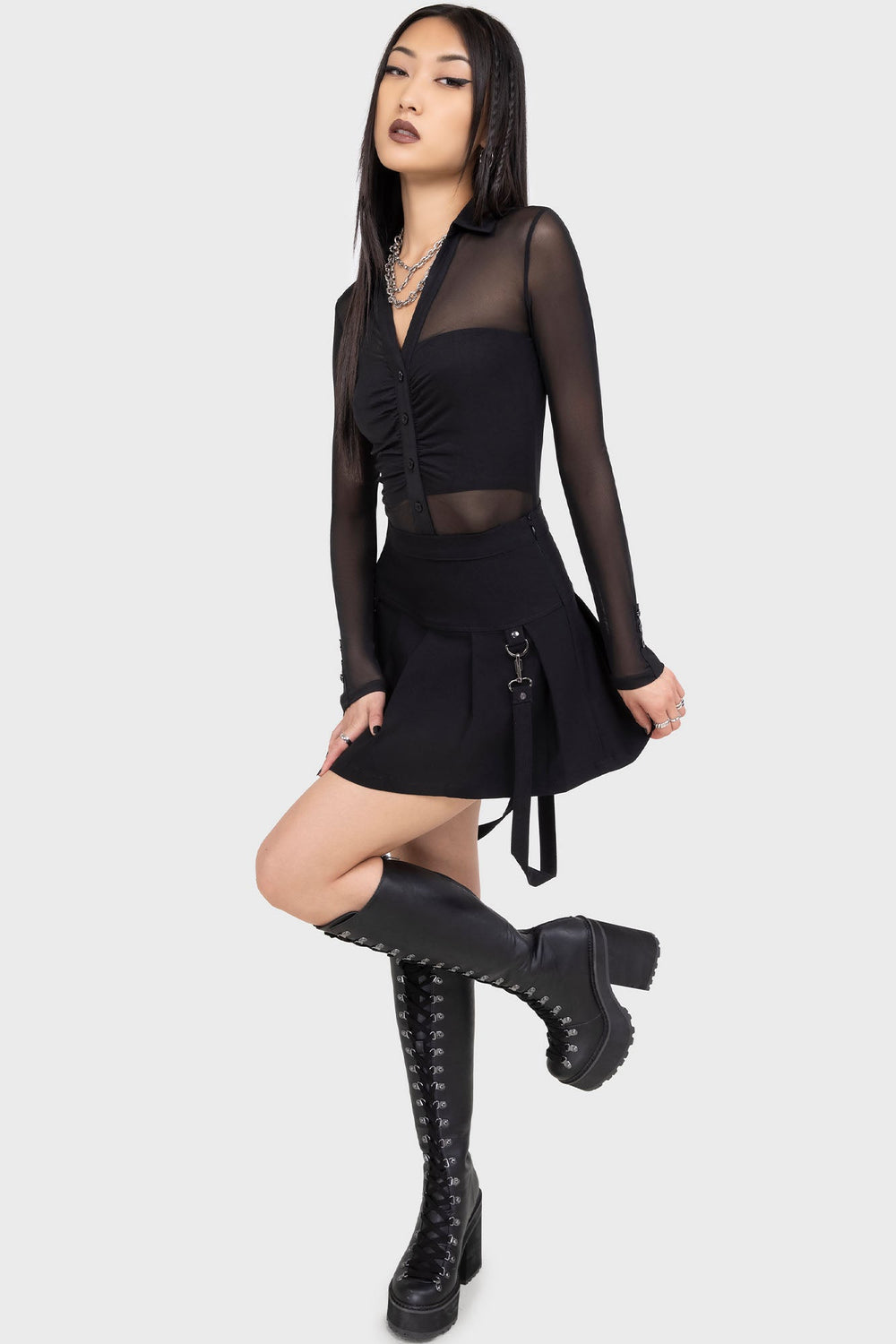 Merely A Madness Mini Skirt Killstar / Womens