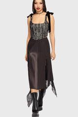 Spectral Serenity Midi Skirt Killstar / Womens