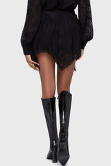 Wicked Waltz Mini Skirt Killstar / Womens