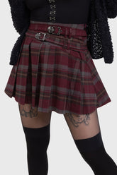 Sable Riot Skirt Killstar / Womens