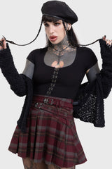 Sable Riot Skirt Killstar / Womens