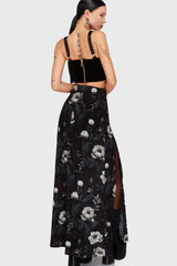 Ivory's Chorus Maxi Skirt Killstar / Womens