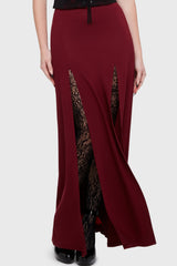 Crimson Bite Maxi Skirt Killstar / Womens