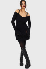 Night Widow Mini Dress Killstar / Womens