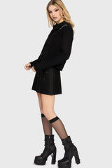 Gaia Adorned Embroidered Jacket Killstar / Womens