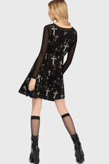 Tenebris Chapel Mini Dress Killstar / Womens
