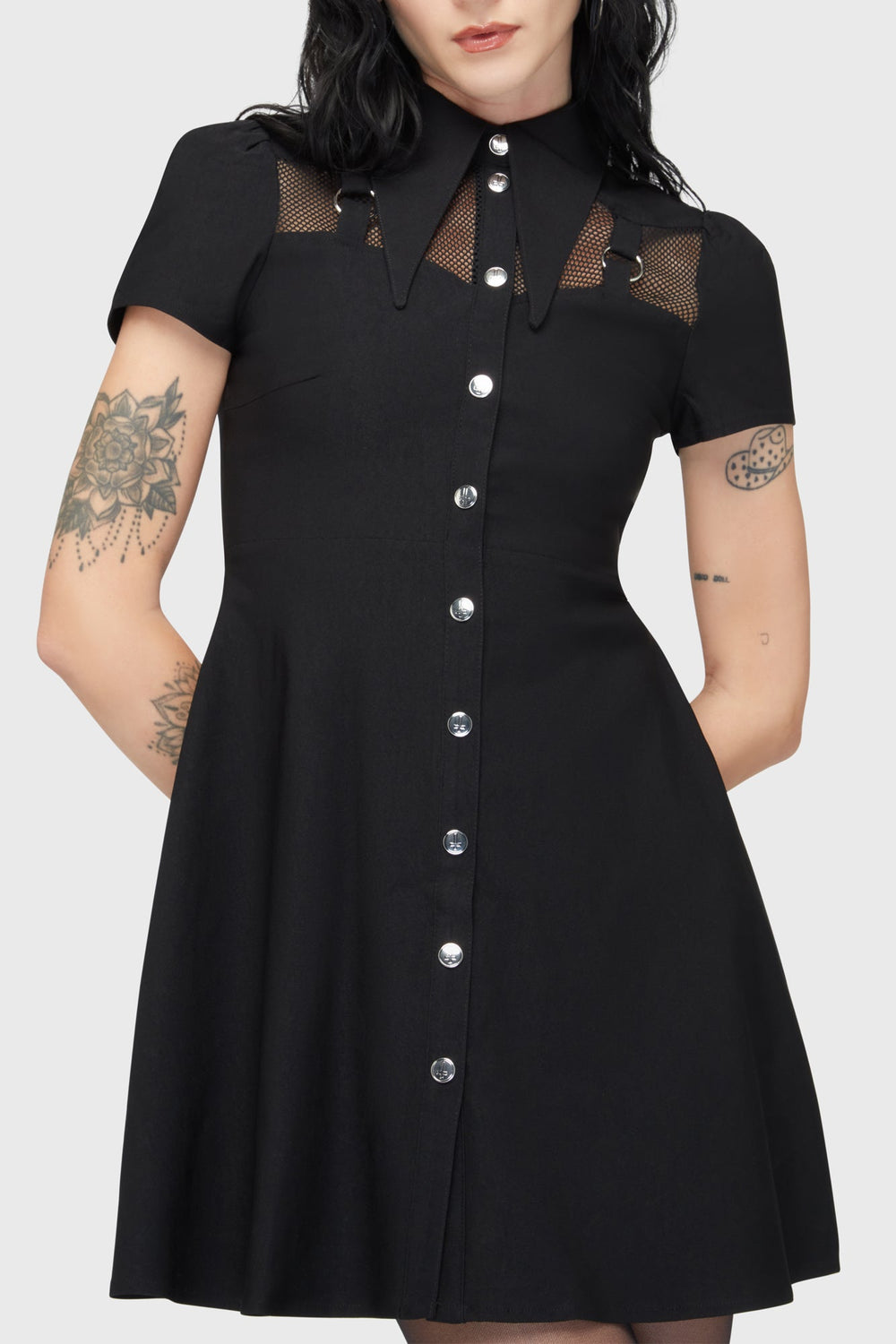 Jovana Collar & Ring Dress Killstar / Womens