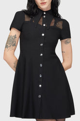 Jovana Collar & Ring Dress Killstar / Womens