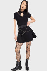 Wept Inside Mini Dress Killstar / Womens