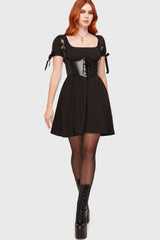 Grim Gretchen Mini Dress Killstar / Womens