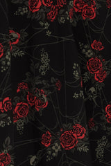 Poisoned Rose Midi Dress Killstar / Womens