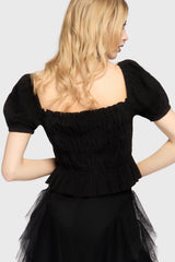 The Hollow Shirred Top Killstar / Womens