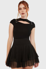 Yasumi Mesh Skirt Killstar / Womens