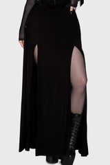 Hellverina Split Maxi Skirt Killstar / Womens