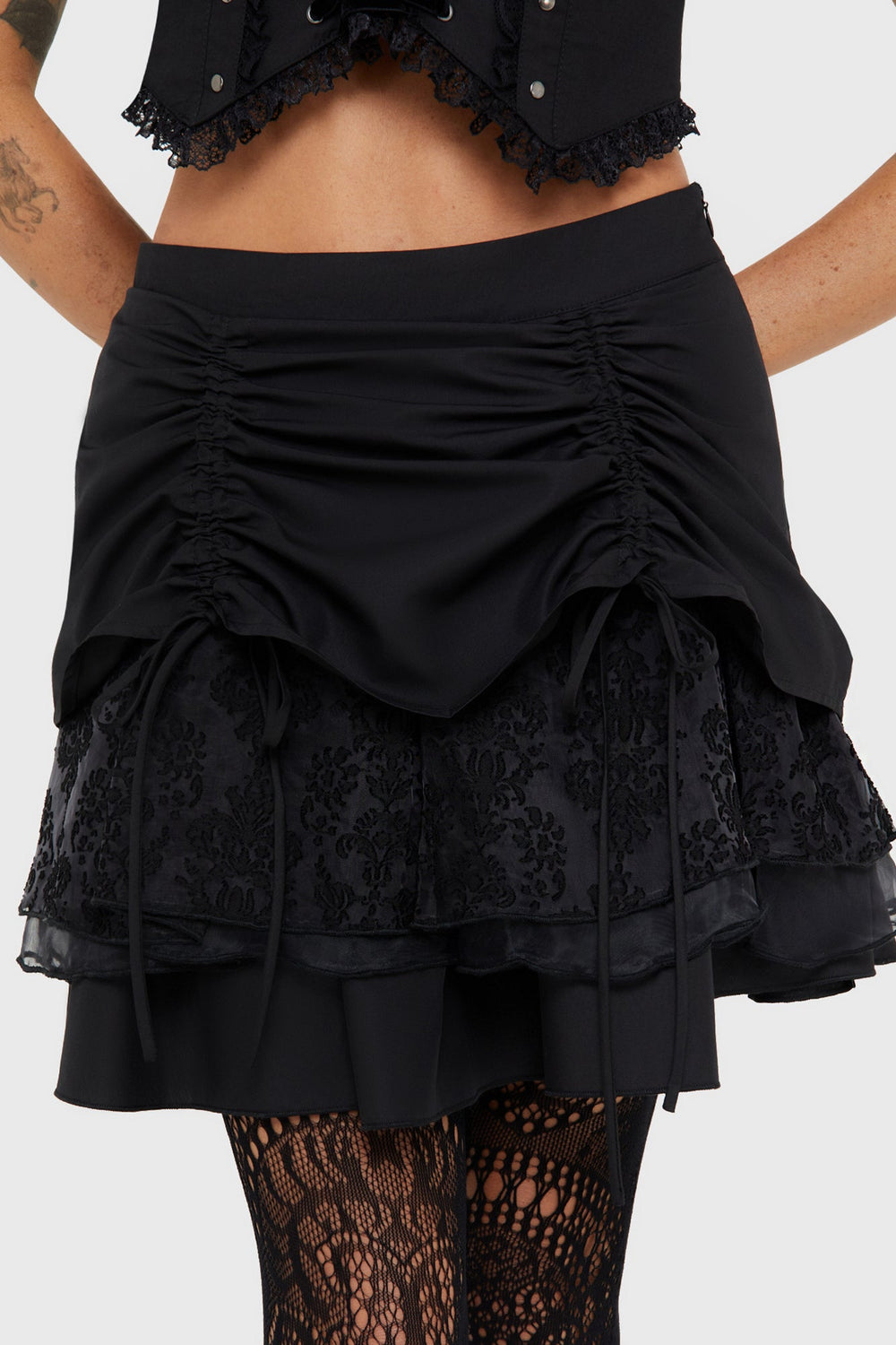 Euphemia Mini Skirt Killstar / Womens