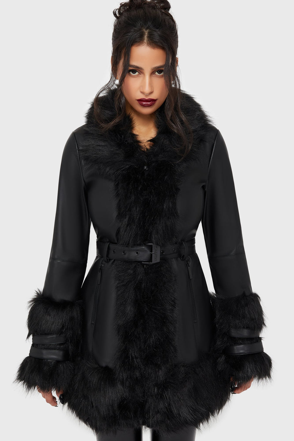 Night Owl Coat Killstar / Womens