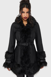 Night Owl Coat Killstar / Womens
