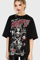 Scaring Hell Boxy T Shirt Killstar / Mens