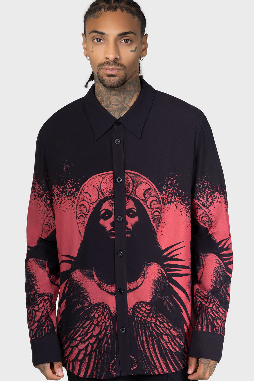 Mórrígan Moon Shirt Killstar / Mens