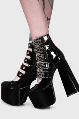 Panic Platform Shoes Killstar / Womens
