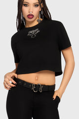 In The Hollow Snake Buckle Belt Killstar / Womens