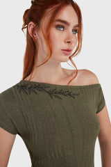 Ethereal Forest Mini Dress Killstar / Womens