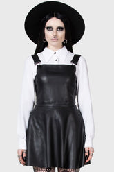 Neve Pinafore Dress Killstar / Womens
