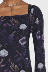 Dusk's Garden Maxi Dress Killstar / Womens