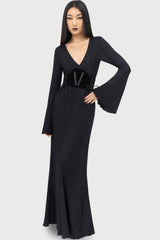 Endless Night Maxi Dress Killstar / Womens