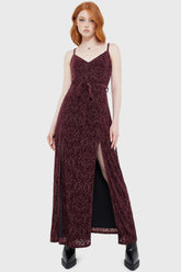Blood Oak Maxi Dress Killstar / Womens