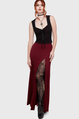 Nocturne Kiss Top Killstar / Womens