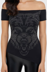 Nocturnal Wolf Top Killstar / Womens