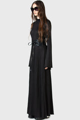 Drenched Grief Maxi Dress Killstar / Womens