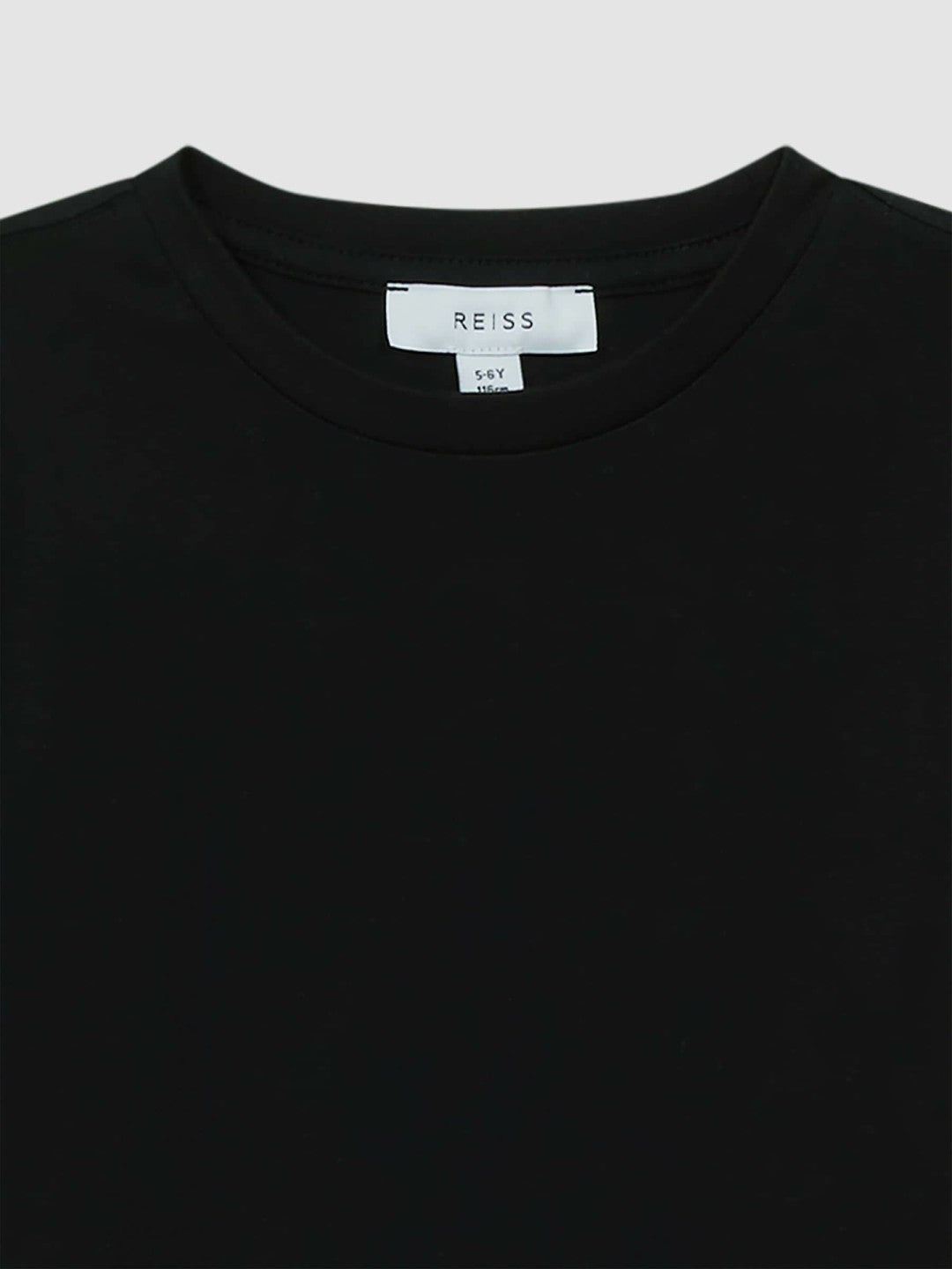 Reiss 9-13 yrs Crew Neck T-Shirt in Black