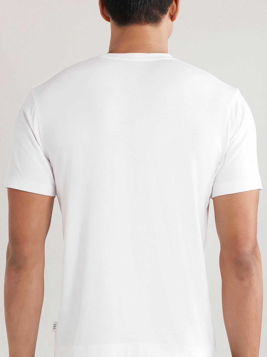 Reiss CHÉ Studios Crew Neck T-Shirt with TENCEL™ Fibers in White