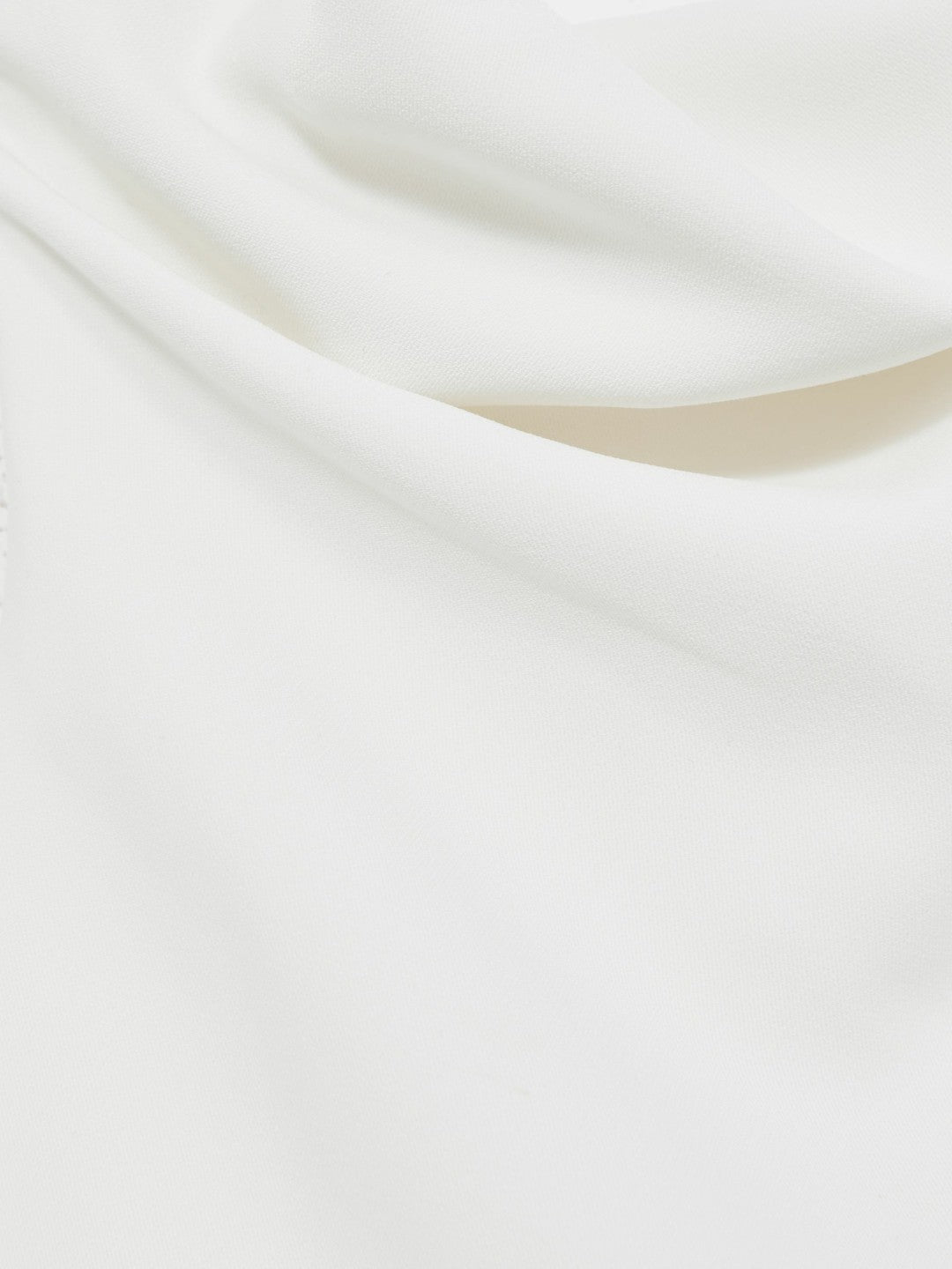Reiss 13-14 yrs High-Neck Drape Back Dress in Ivory