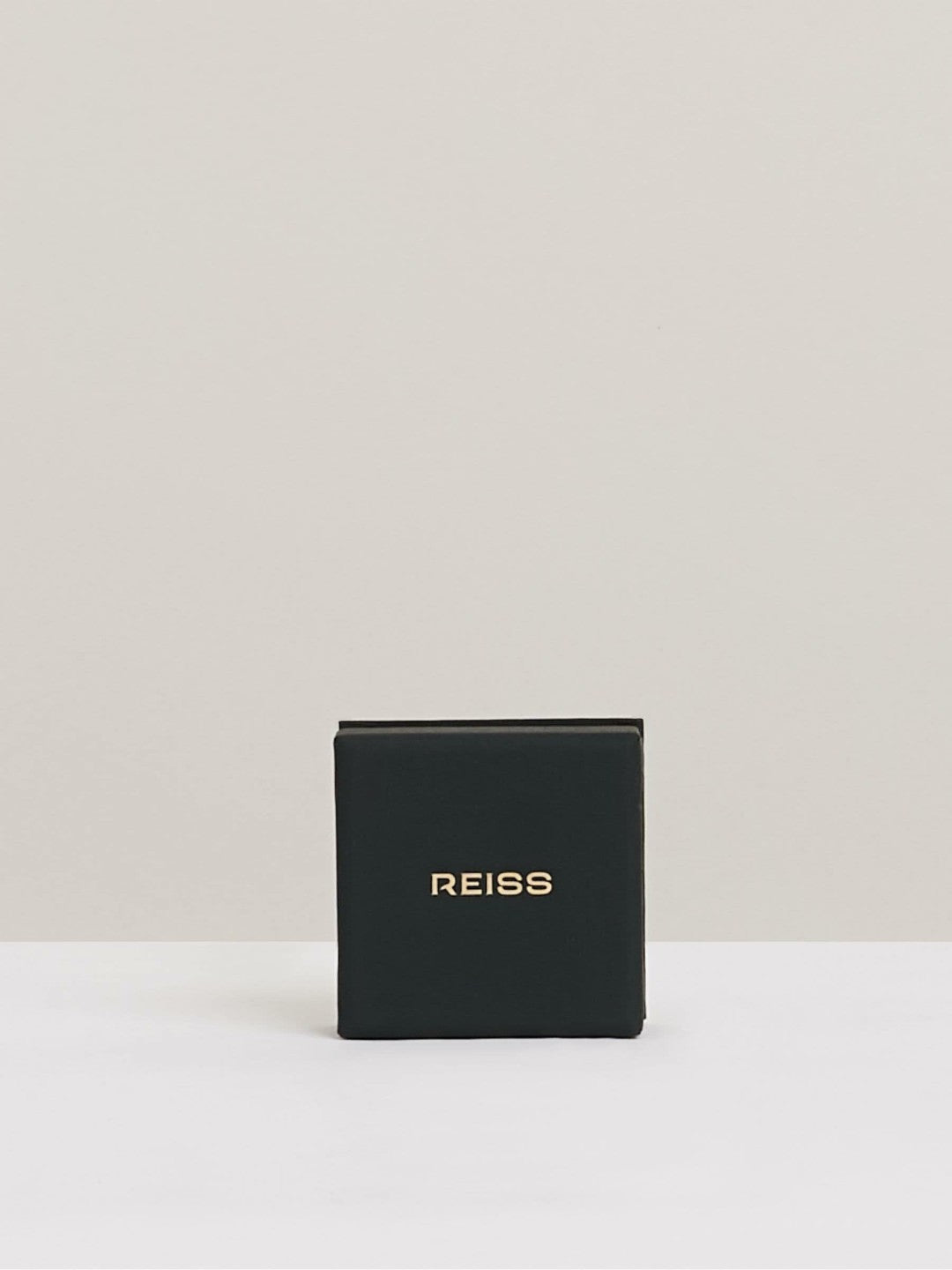 Reiss Geometric Hoop Earrings in Gold Tone