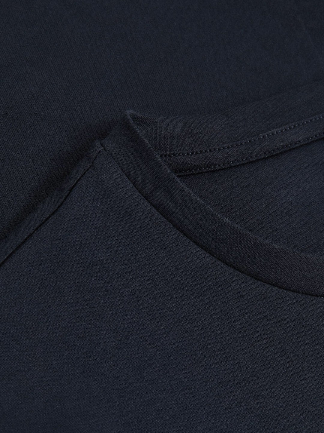 Reiss Cotton Sports-Fit T-Shirt in Navy