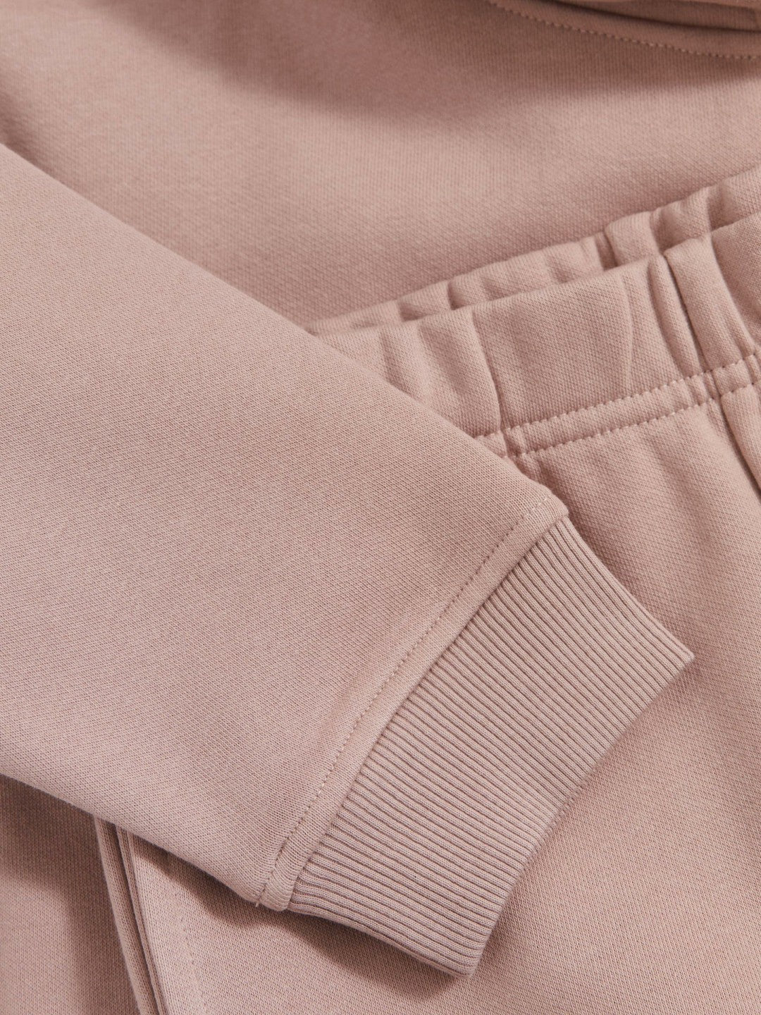 Reiss 9-13 yrs Cotton-Blend Hoodie And Joggers Set in Mink